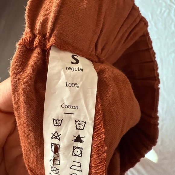 HALARA Wide Leg Pants in Rust - Picture 2 of 3